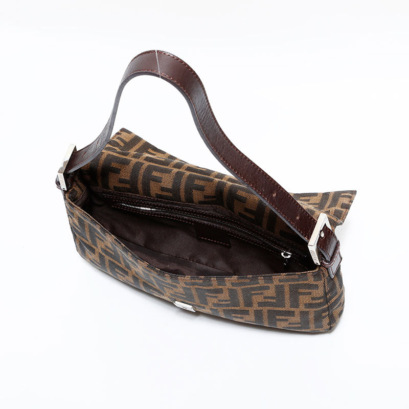 フェンディ　マンマバケット　ズッカ　ショルダーバッグ フェンディ FENDI キャンバス マンマバケット ズッカ ショルダー