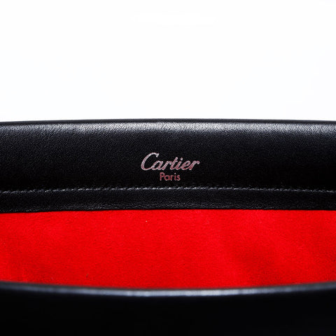 ƒJƒ‹ƒeƒBƒG CARTIER ƒgƒŠƒjƒeƒB ƒŒƒU�[ ƒnƒ“ƒhƒoƒbƒO ƒuƒ‰ƒbƒN WS22663