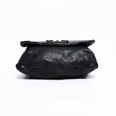 シャネル CHANEL 10番台 2005-2006 ダイヤステッチ ワイルド ステッチ チェーン デカココマーク ショルダーバッグ ブラック WS22666