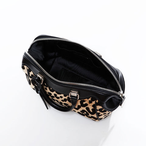 ルイ・ヴィトン LOUIS VUITTON 2012年製 ベイビー レオパード ボストンバッグ ハンドバッグ ベージュ WS22672