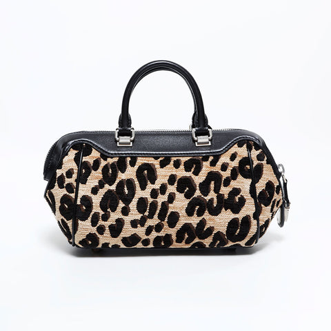 ルイ・ヴィトン LOUIS VUITTON 2012年製 ベイビー レオパード ボストンバッグ ハンドバッグ ベージュ WS22672