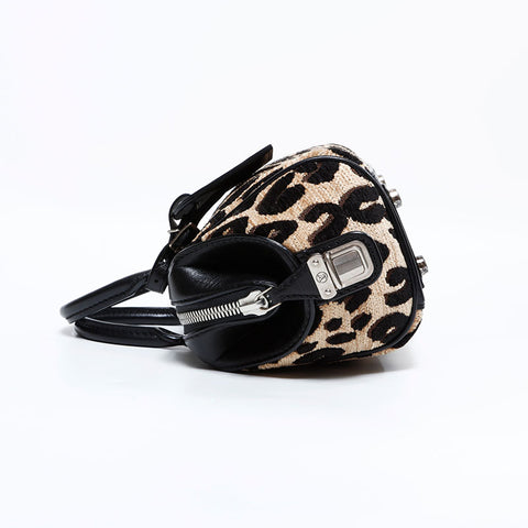 ルイ・ヴィトン LOUIS VUITTON 2012年製 ベイビー レオパード ボストンバッグ ハンドバッグ ベージュ WS22672