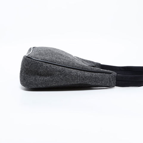プラダ PRADA スポーツライン ウール ハンドバッグ グレー WS22673