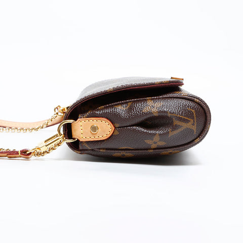 LOUIS VUITTON Monogram Favorite 2013 Shoulder Bag Brown WS22674