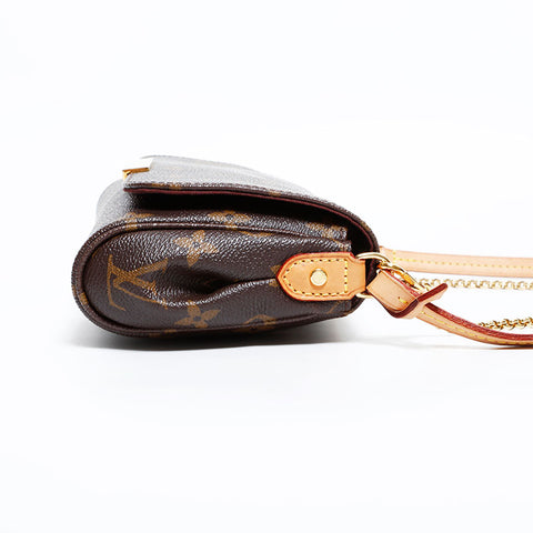 LOUIS VUITTON Monogram Favorite 2013 Shoulder Bag Brown WS22674