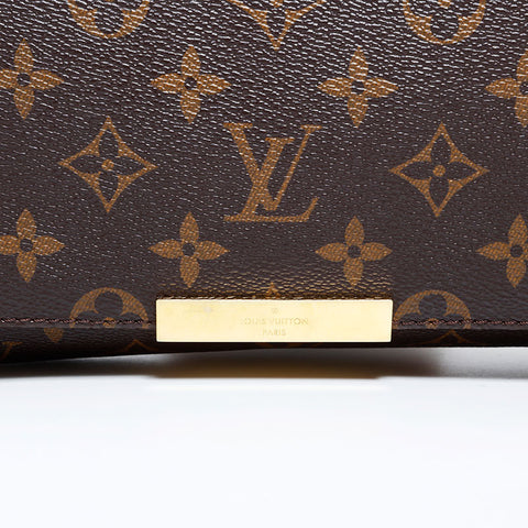 LOUIS VUITTON Monogram Favorite 2013 Shoulder Bag Brown WS22674