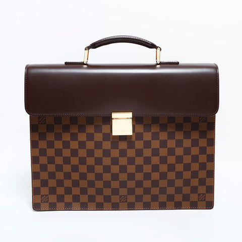 ルイ・ヴィトン LOUIS VUITTON アルトナ PM ダミエ ハンドバッグ ブラウン WS22675