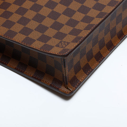 ルイ・ヴィトン LOUIS VUITTON アルトナ PM ダミエ ハンドバッグ ブラウン WS22675