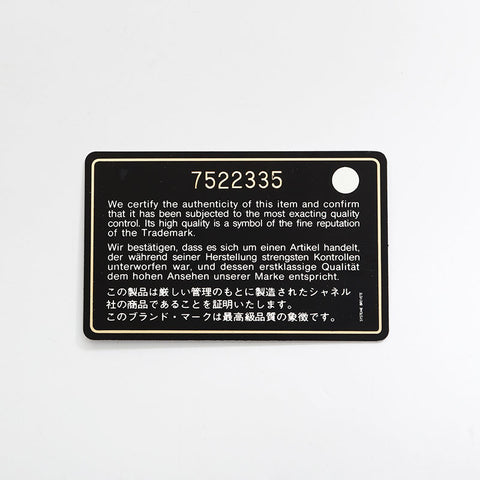 CHANEL No.7 2000-2003 Wild Stitch 手提包 米色 WS22676