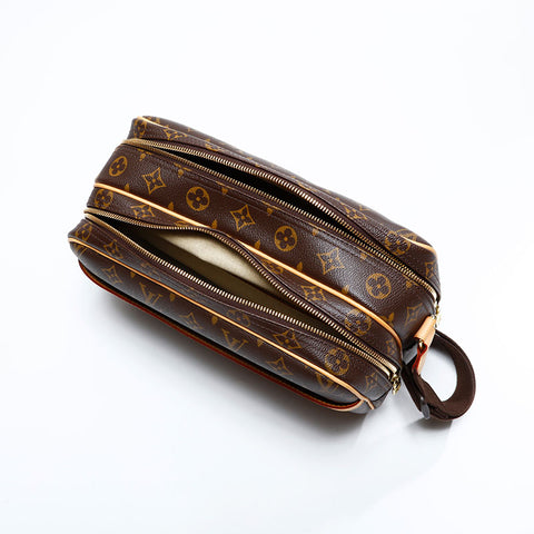 ルイ・ヴィトン LOUIS VUITTON 2003年製 リポーター PM モノグラム ショルダーバッグ ブラウン WS22677