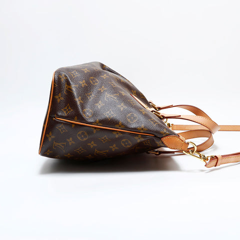 ルイ・ヴィトン LOUIS VUITTON パレルモ PM モノグラム 2way 2012年製 ハンドバッグ ブラウン WS22678