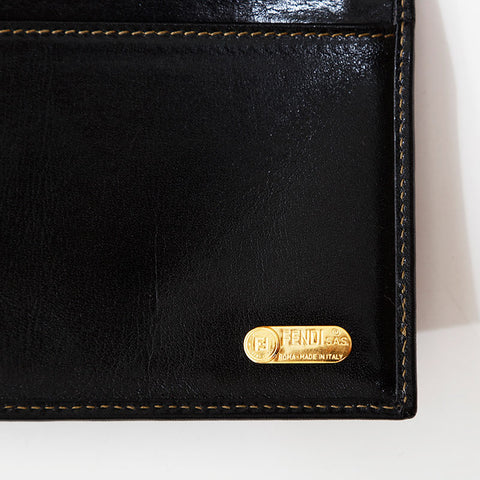 フェンディ FENDI ズッカ キャンバス 長財布 ブラウン WS22679