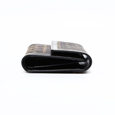フェンディ FENDI ズッカ キャンバス 長財布 ブラウン WS22679