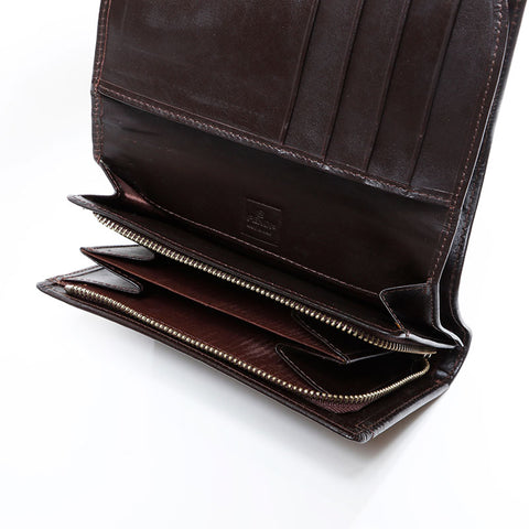 フェンディ FENDI ズッカ キャンバス 三つ折り財布 ブラウン WS22680