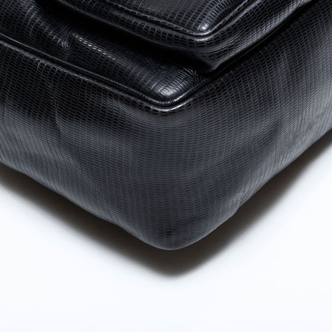 ボッテガヴェネタ BOTTEGAVENETA 型押しレザー リュック・デイパック ブラック WS22688