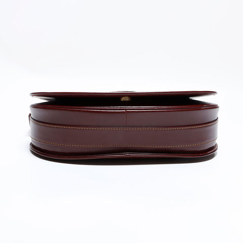 カルティエ CARTIER レザー マスト ドゥ ショルダーバッグ レッド WS22690