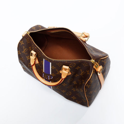 ルイ・ヴィトン LOUIS VUITTON 2015年製 モノグラム スピーディ 30 バンドリエール 2way ボストン ハンドバッグ ブラウン WS22704