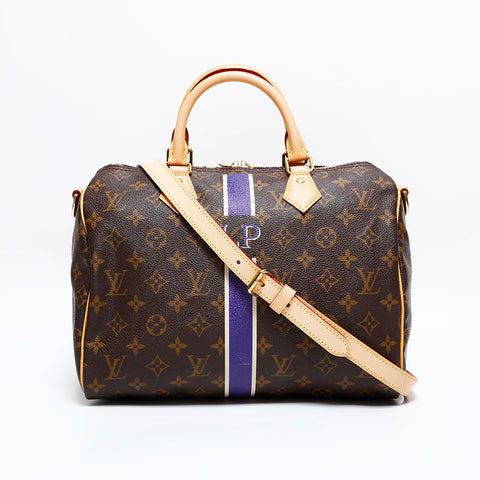 ルイ・ヴィトン LOUIS VUITTON 2015年製 モノグラム スピーディ 30 バンドリエール 2way ボストン ハンドバッグ ブラウン WS22704