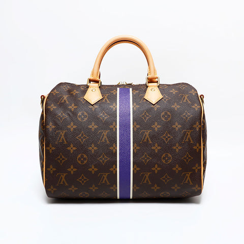 ルイ・ヴィトン LOUIS VUITTON 2015年製 モノグラム スピーディ 30 バンドリエール 2way ボストン ハンドバッグ ブラウン WS22704