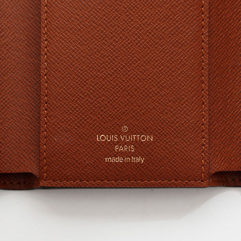 ルイ・ヴィトン LOUIS VUITTON 2018年製 ポルトフォイユ･ヴィクトリーヌ モノグラム コンパクト ウォレット 三つ折り財布 ブラウン WS22706