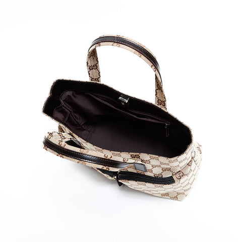 グッチ GUCCI GGキャンバス ハンドバッグ ベージュ WS22710