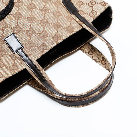 グッチ GUCCI GGキャンバス ハンドバッグ ベージュ WS22710