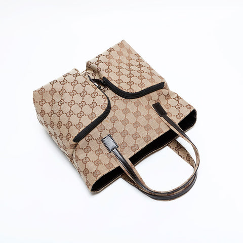 グッチ GUCCI GGキャンバス ハンドバッグ ベージュ WS22710