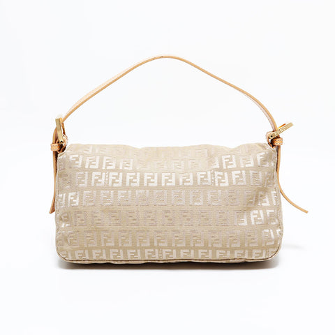 フェンディ FENDI ズッキーノ マンマ ショルダーバッグ ベージュ WS22712