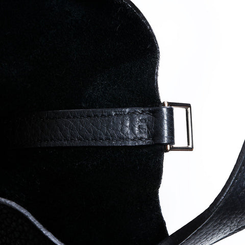 エルメス HERMES ピコタン ロック PM I刻印 2005年製 ハンドバッグ ブラック WS22714