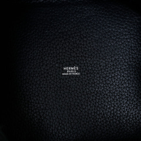 エルメス HERMES ピコタン ロック PM I刻印 2005年製 ハンドバッグ ブラック WS22714