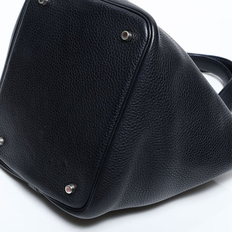 エルメス HERMES ピコタン ロック PM I刻印 2005年製 ハンドバッグ ブラック WS22714