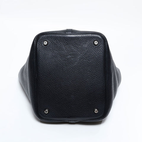 エルメス HERMES ピコタン ロック PM I刻印 2005年製 ハンドバッグ ブラック WS22714