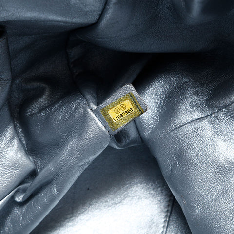 シャネル CHANEL 11番台 2006-2008 レザー ココマーク ラグジュアリー チェーン トート ハンドバッグ ブラック WS22715
