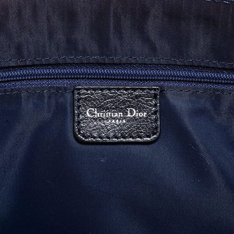 クリスチャンディオール Christian Dior トロッター キャンバス ハンドバッグ グレー WS22722