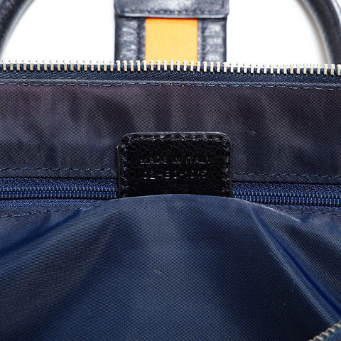 クリスチャンディオール Christian Dior トロッター キャンバス ハンドバッグ グレー WS22722