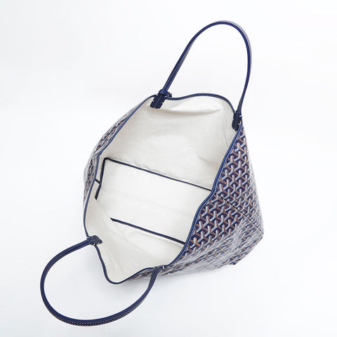 GOYARD Saint Louis GM Tote Bag Navy WS22724