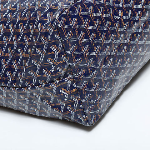 GOYARD Saint Louis GM Tote Bag Navy WS22724