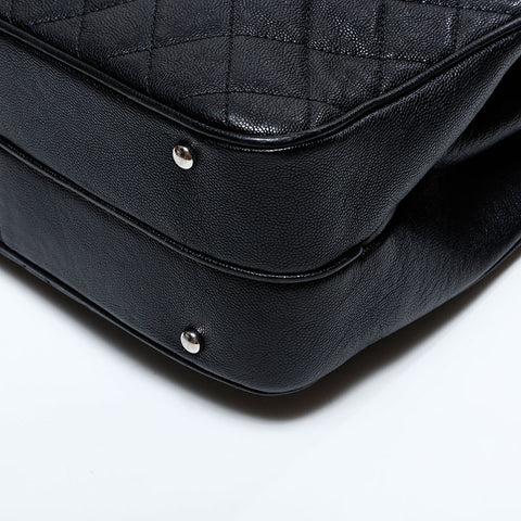 香奈儿（Chanel）2018鱼子酱手提袋2向Matelasse肩带黑色WS22726