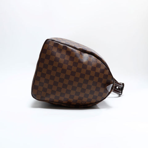 ルイ・ヴィトン LOUIS VUITTON 2007年製 ダミエ キーポル 50 ボストンバッグ ブラウン WS22736