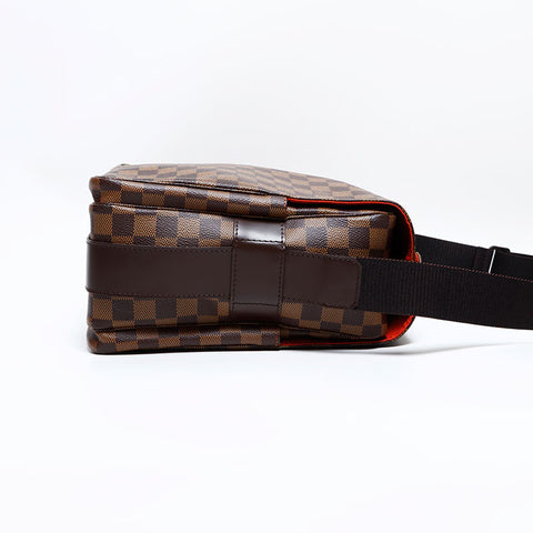 ルイ・ヴィトン LOUIS VUITTON 2004年製 ダミエ ナヴィグリオ ショルダーバッグ ブラウン WS22737