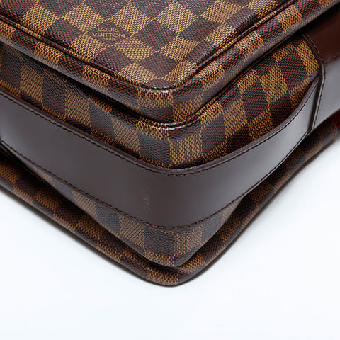 ルイ・ヴィトン LOUIS VUITTON 2004年製 ダミエ ナヴィグリオ ショルダーバッグ ブラウン WS22737
