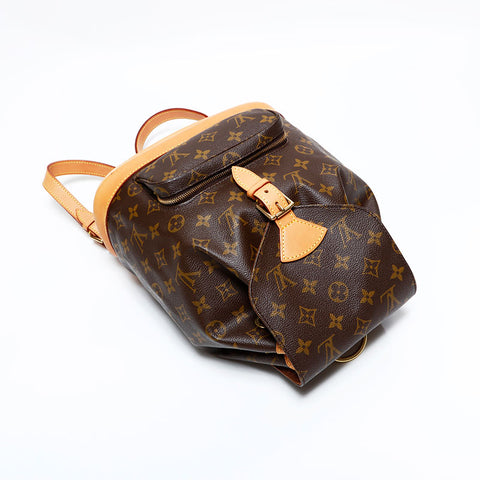 ルイ・ヴィトン LOUIS VUITTON 2001年製 モンスリMM モノグラム リュック・デイパック ブラウン WS22738