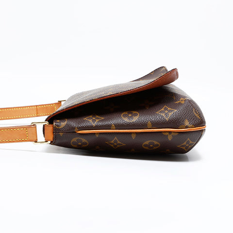 ルイ・ヴィトン LOUIS VUITTON 1998年製 モノグラム ミュゼットタンゴ ショルダーバッグ ブラウン WS22739