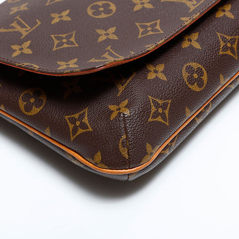 ルイ・ヴィトン LOUIS VUITTON 1998年製 モノグラム ミュゼットタンゴ ショルダーバッグ ブラウン WS22739