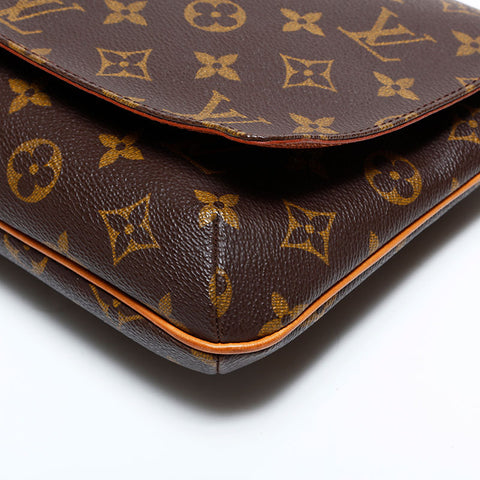ルイ・ヴィトン LOUIS VUITTON 1998年製 モノグラム ミュゼットタンゴ ショルダーバッグ ブラウン WS22739