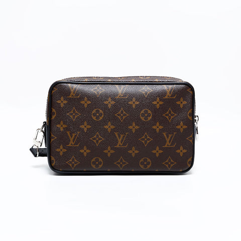 ルイ・ヴィトン LOUIS VUITTON 2018年製 モノグラム ポシェット カサイ クラッチバッグ ブラウン WS22740