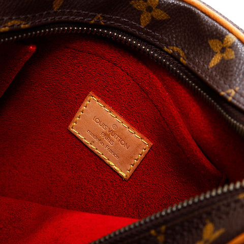 ルイ・ヴィトン LOUIS VUITTON 2003年製 モノグラム クロワッサンMM ショルダーバッグ ブラウン WS22741