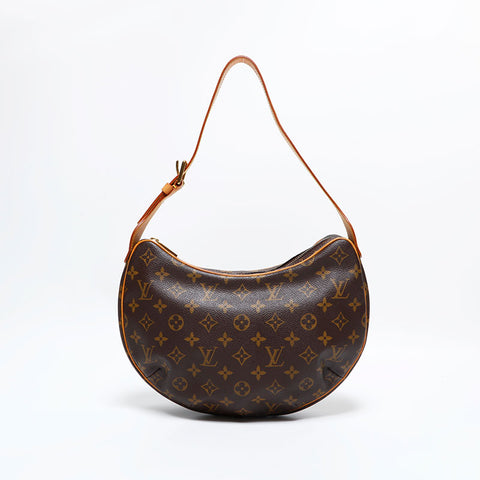 ルイ・ヴィトン LOUIS VUITTON 2003年製 モノグラム クロワッサンMM ショルダーバッグ ブラウン WS22741