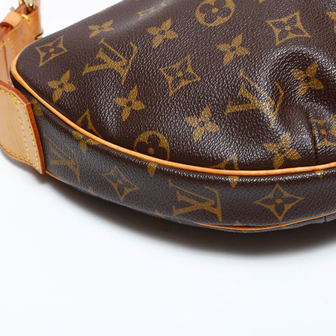 ルイ・ヴィトン LOUIS VUITTON 2003年製 モノグラム クロワッサンMM ショルダーバッグ ブラウン WS22741