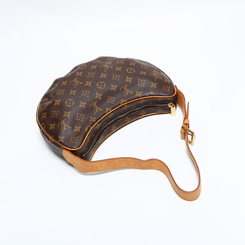ルイ・ヴィトン LOUIS VUITTON 2003年製 モノグラム クロワッサンMM ショルダーバッグ ブラウン WS22741